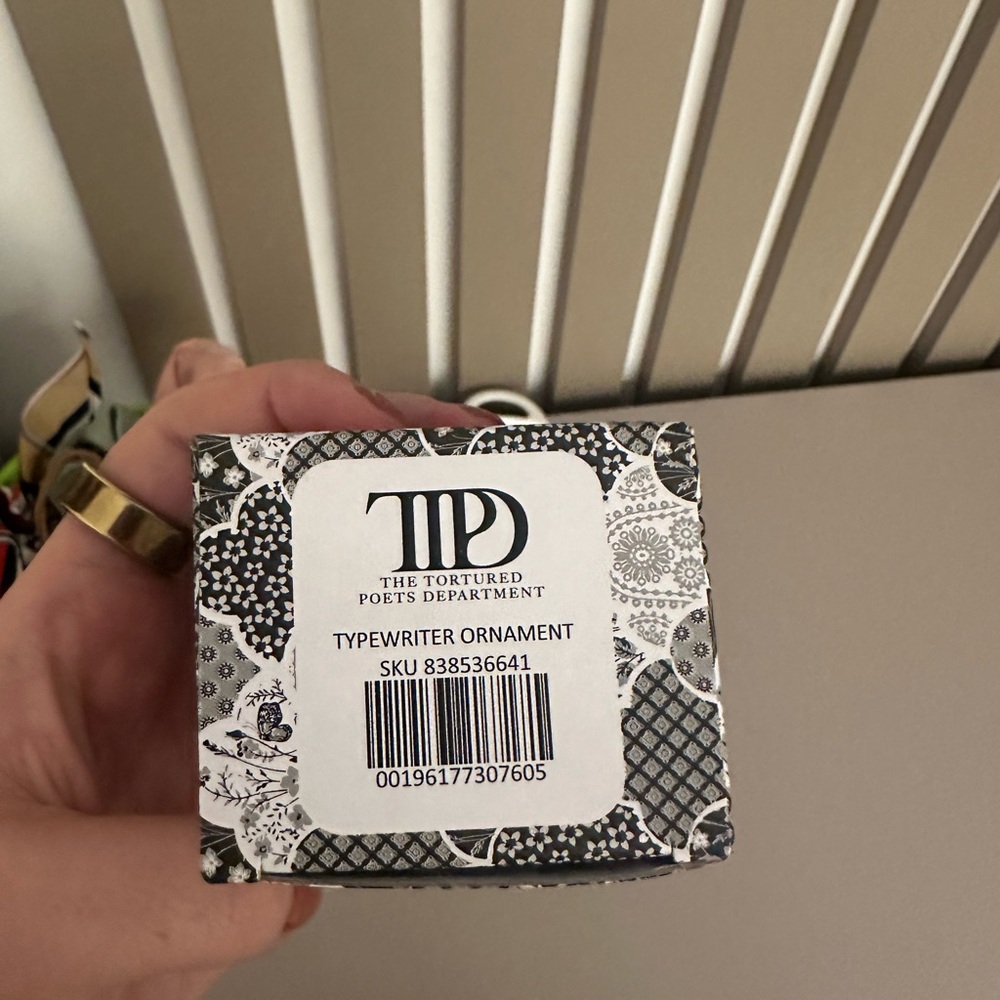 ‼️‼️SOLD‼️‼️Taylor Swift TTPD Typewriter Ornament NEW - Picture 3 of 4